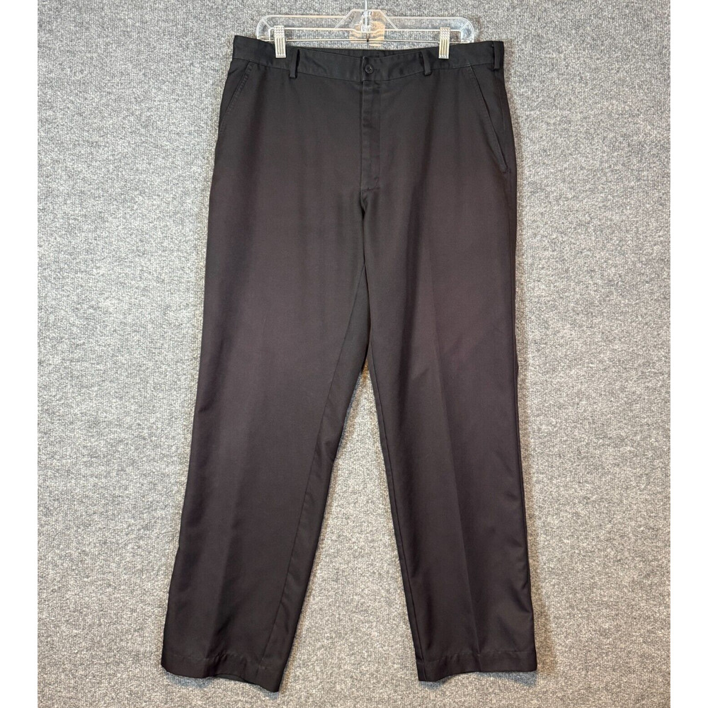 Nike Pants Mens 36x32 Black Performance Stretch Golf Straight Leg Chino‎